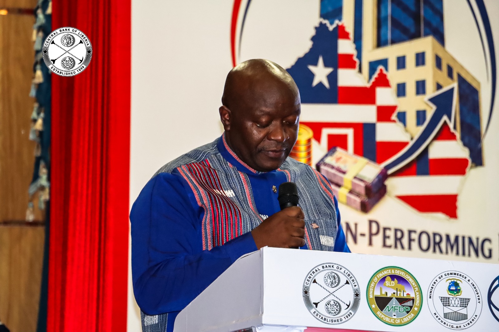 Finance Minister Augustine K. Ngafuan